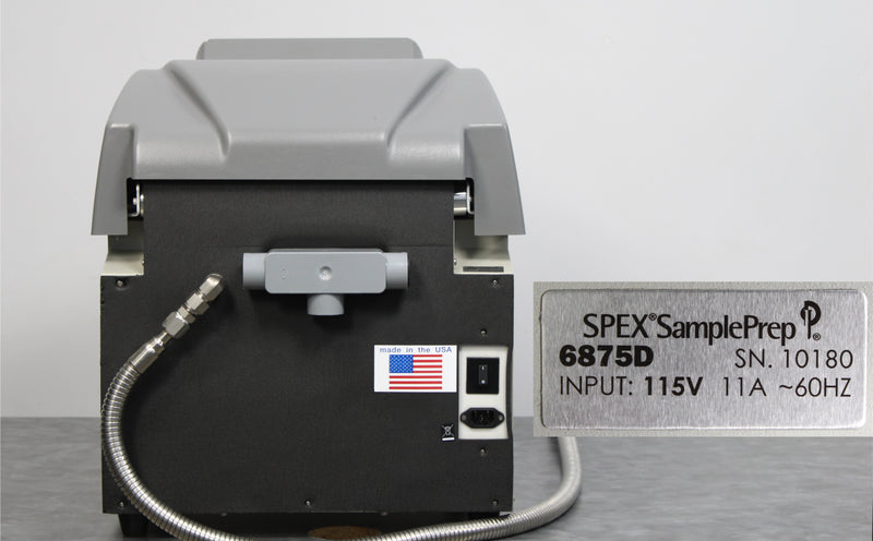 SPEX SamplePrep 6875D Freezer Mill Dual-Chamber Cryogenic Grinder