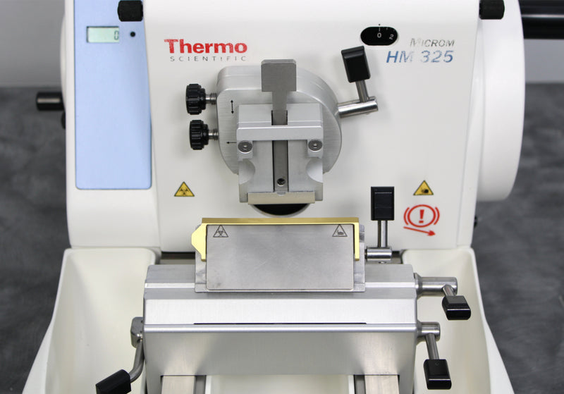 Thermo Microm HM325 Manual Rotary Microtome with Blade Holder