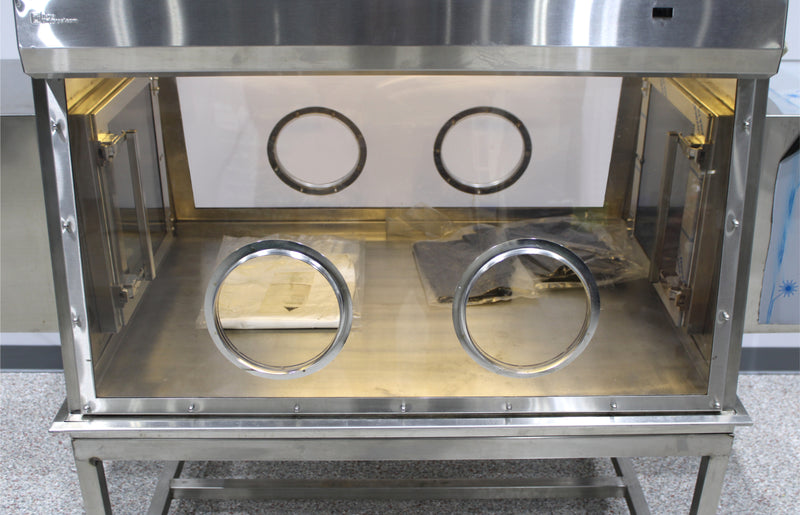 Terra Universal Custom Series 500 Double-Sided Stainless Steel Glove Box