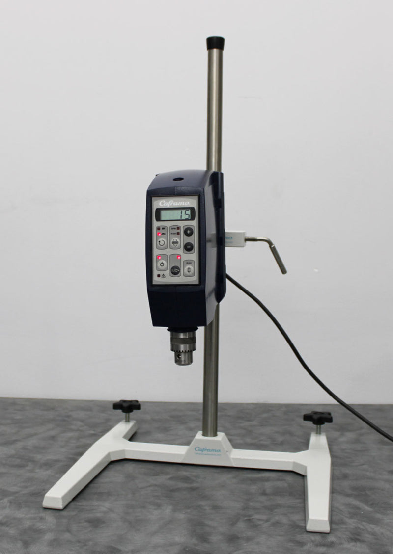 Caframo 1850 Digital Overhead laboratory Stirrer Mixer w/ Stand 12 to 1800 RPM