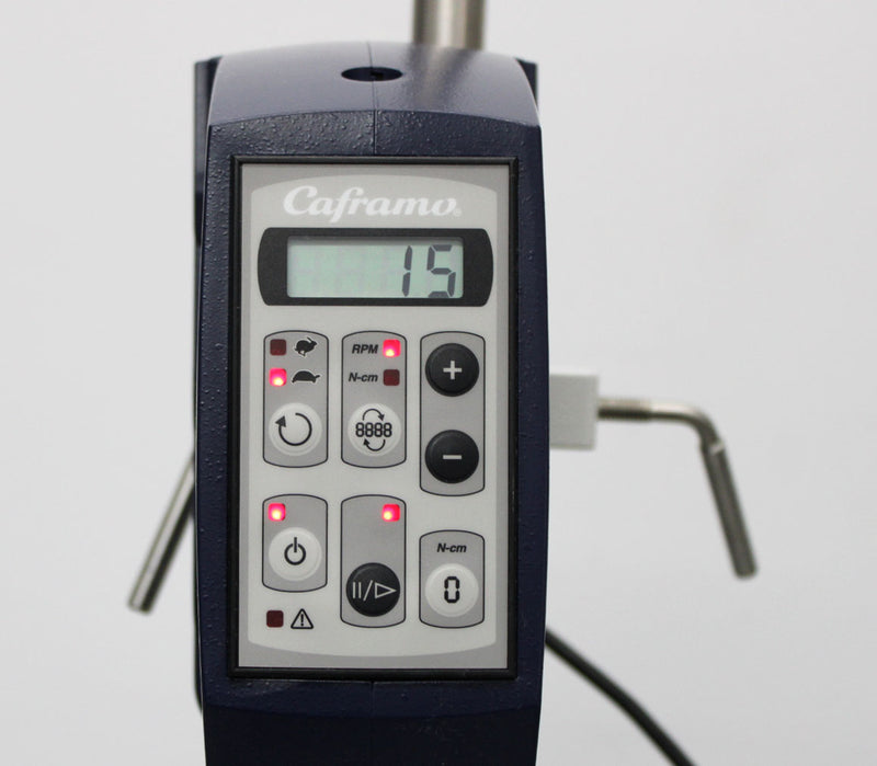 Caframo 1850 Digital Overhead laboratory Stirrer Mixer w/ Stand 12 to 1800 RPM