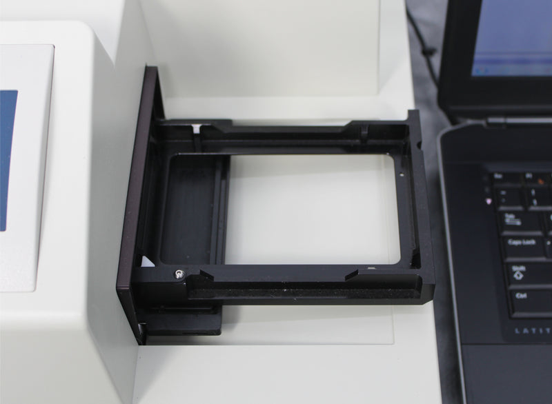 Molecular Devices SpectraMax Gemini EM Microplate Fluorescence Reader and Laptop