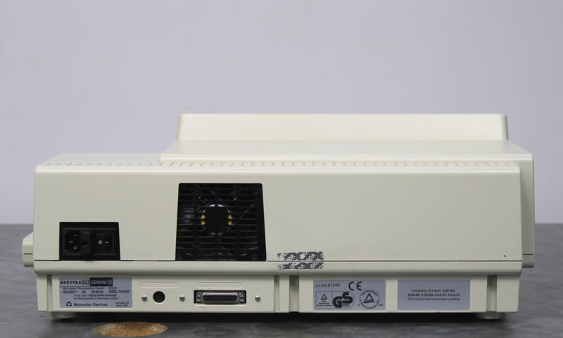 Molecular Devices SpectraMax Gemini EM Microplate Fluorescence Reader and Laptop