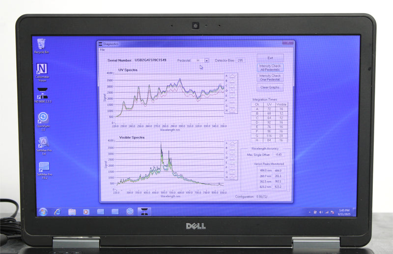 Thermo Scientific NanoDrop 8000 UV-Vis Spectrophotometer with Laptop