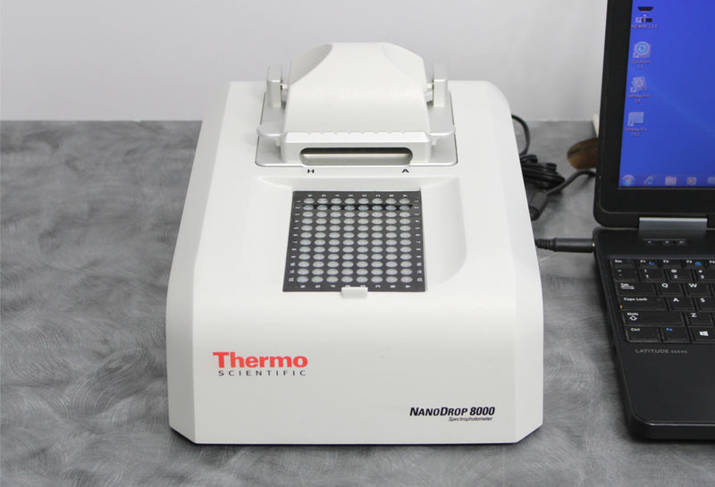 Thermo Scientific NanoDrop 8000 UV-Vis Spectrophotometer with Laptop