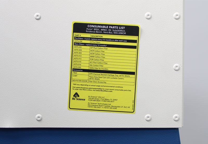 Air Science P5-36-XT Purair BASIC Series Ductless Fume Hood