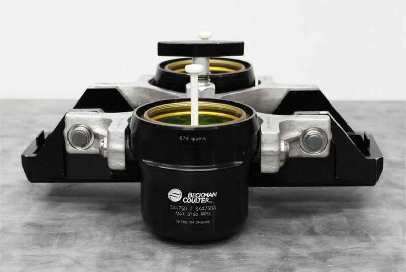 Beckman SX4750 Centrifuge Swing Bucket Rotor w/ Buckets & Microplate Buckets