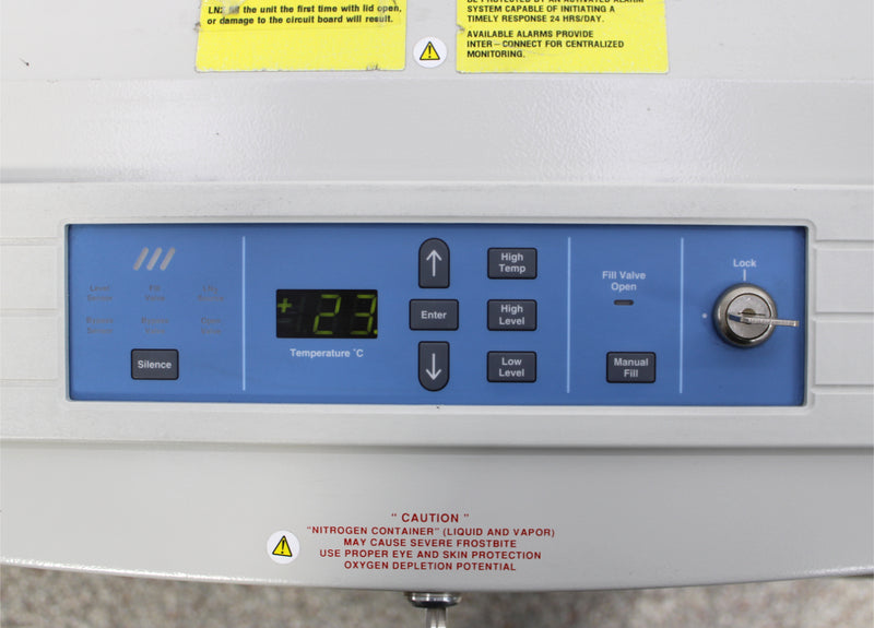 Thermo Scientific CryoPlus 2 Liquid Nitrogen Cold Storage 200 Liter System 7402