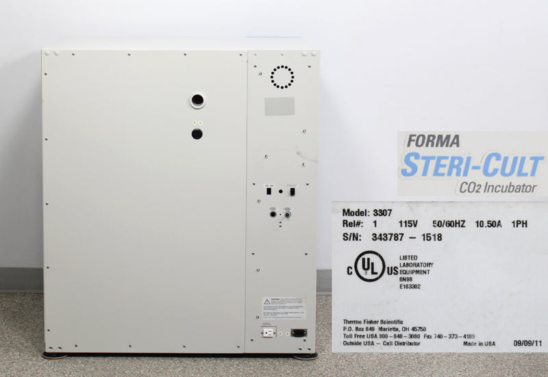 Thermo Scientific 3307 Forma Steri-Cult CO2 Incubator Stainless Steel & Shelves