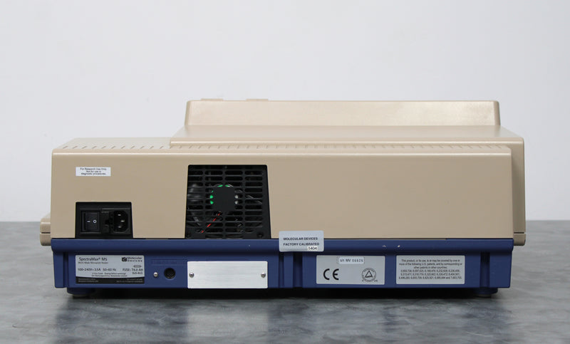 Molecular Devices SpectraMax M5 Multi-Mode Microplate Reader and Laptop