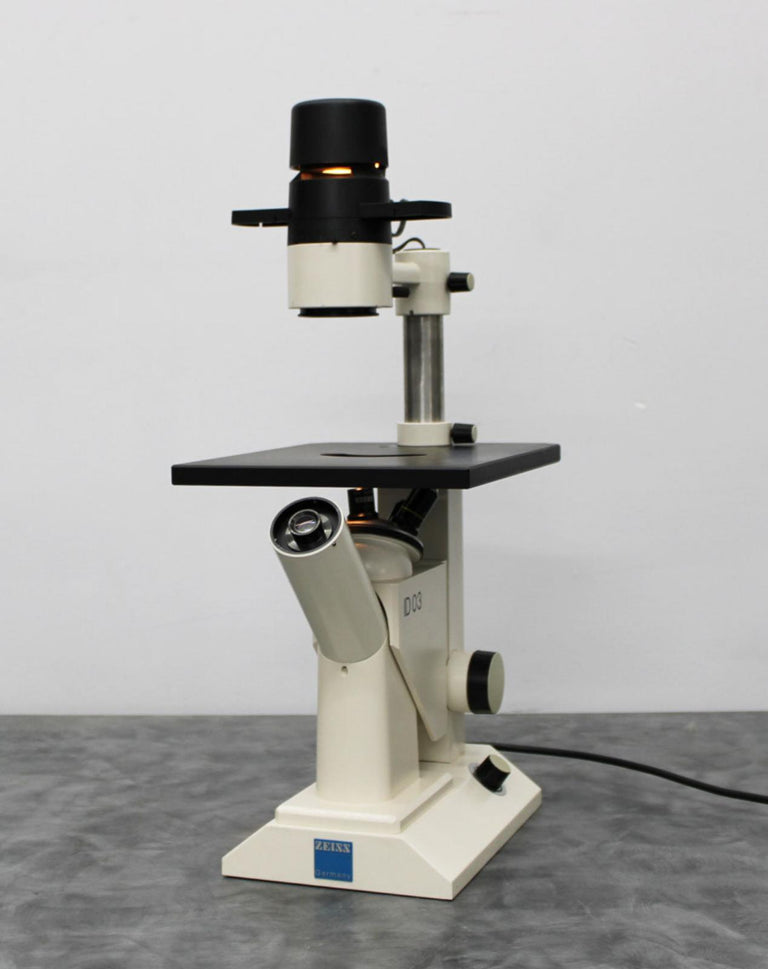 Carl Zeiss ID 03 Inverted Microscope with 3 Objectives