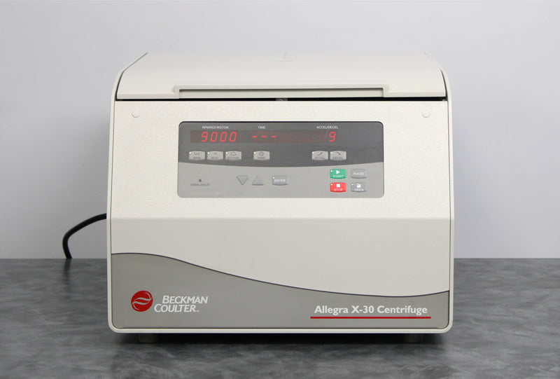 Beckman Coulter Allegra X-30 Benchtop Centrifuge B06314 and C1015 Rotor 364680