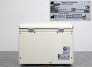 Beckman Coulter Allegra X-30 Benchtop Centrifuge Back Panel, Label with Serial Number and Manufacture Date