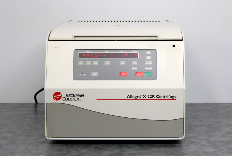 Beckman Coulter Allegra X-22R Benchtop Centrifuge 392187 and SX4250 Rotor