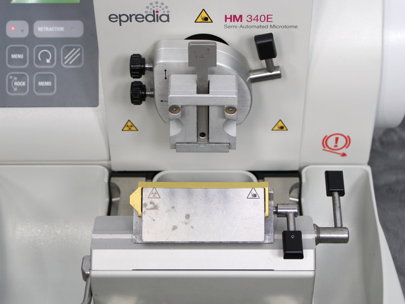 Epredia HM 340E Electronic Rotary Microtome 905190 and Blade Holder