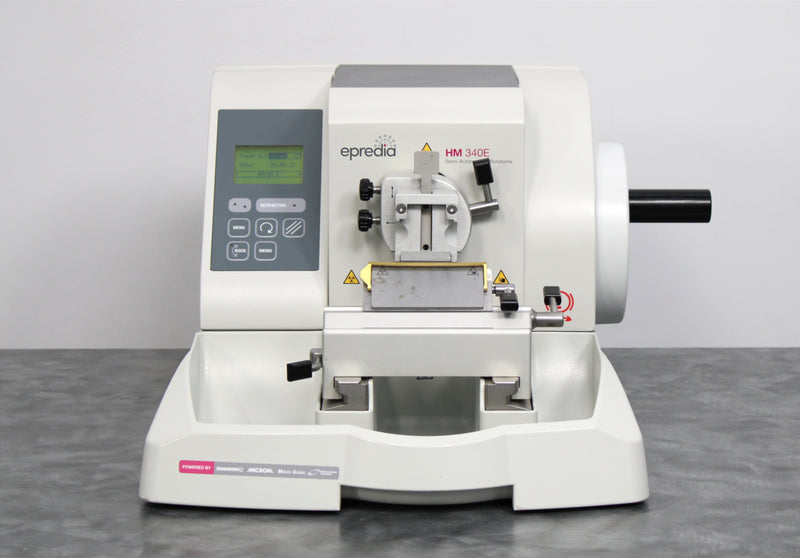 Epredia HM 340E Electronic Rotary Microtome 905190 and Blade Holder