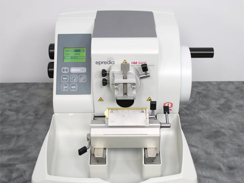 Epredia HM 340E Electronic Rotary Microtome 905190 with Blade Holder