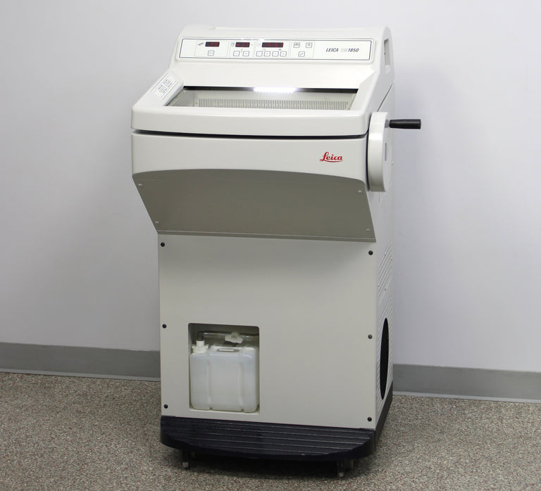 Leica CM1850-3-1 Cryostat Microtome 047131148 and Blade Holder
