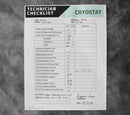 Leica CM1850-3-1 Cryostat Microtome Technician Checklist