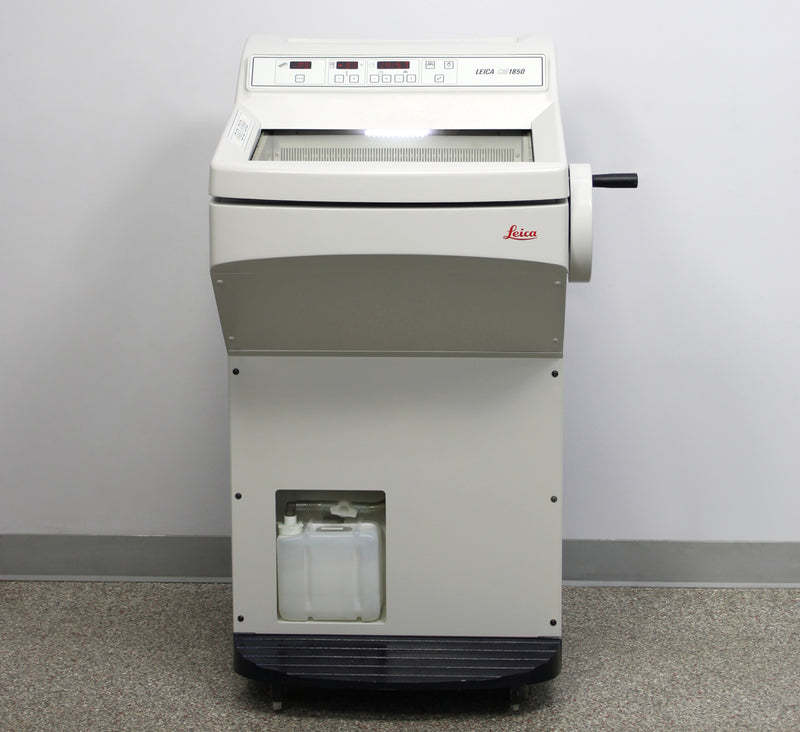 Leica CM1850-3-1 Cryostat Microtome 047131148 and Blade Holder