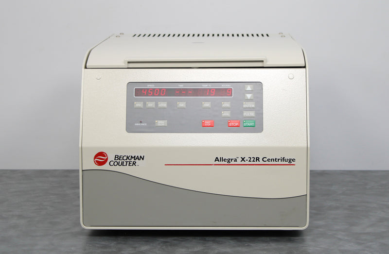 Beckman Coulter Allegra X-22R Benchtop Centrifuge 392187 with SX4250 Rotor
