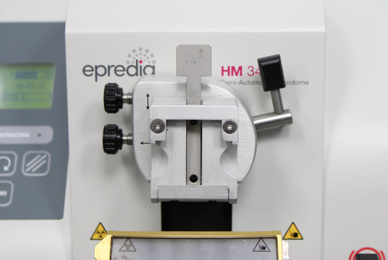 Epredia HM 340E Electronic Rotary Microtome 905190 and Blade Holder