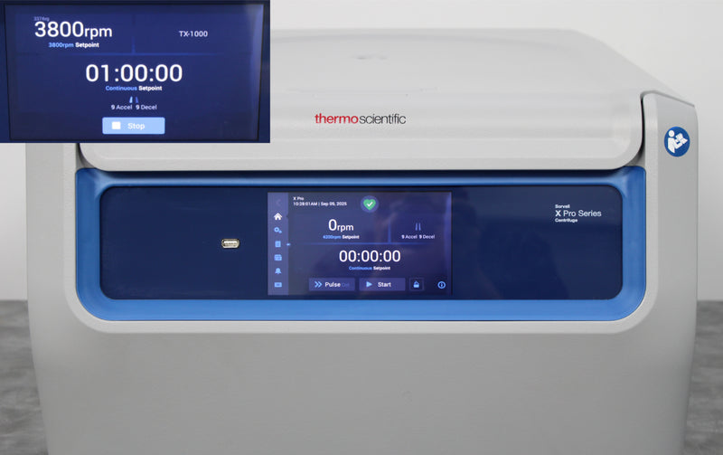 Thermo Scientific Sorvall X4 Pro-MD Benchtop Centrifuge and TX-1000 Rotor