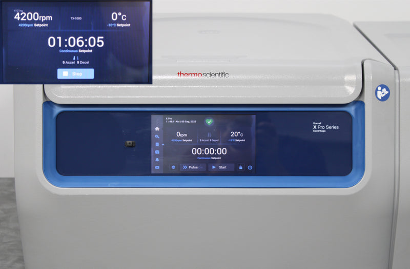 Thermo Scientific Sorvall X4R Pro-MD Benchtop Centrifuge and TX-1000 Rotor