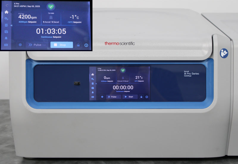 Thermo Scientific Sorvall X4R Pro-MD Benchtop Centrifuge with TX-1000 Rotor