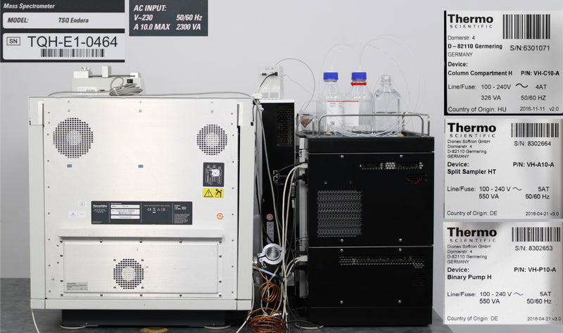 Thermo TSQ Endura Triple-Stage Quadrupole Mass Spectrometer and Vanquish Sampler