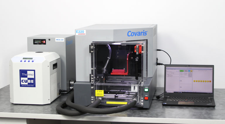 Covaris E220 Evolution Focused-Ultrasonicator with WCS 2.0 and ThermoCube