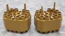 x2 Thermo Scientific 75007306 Centrifuge Rotor Adapters 24x15mL for TX-1000