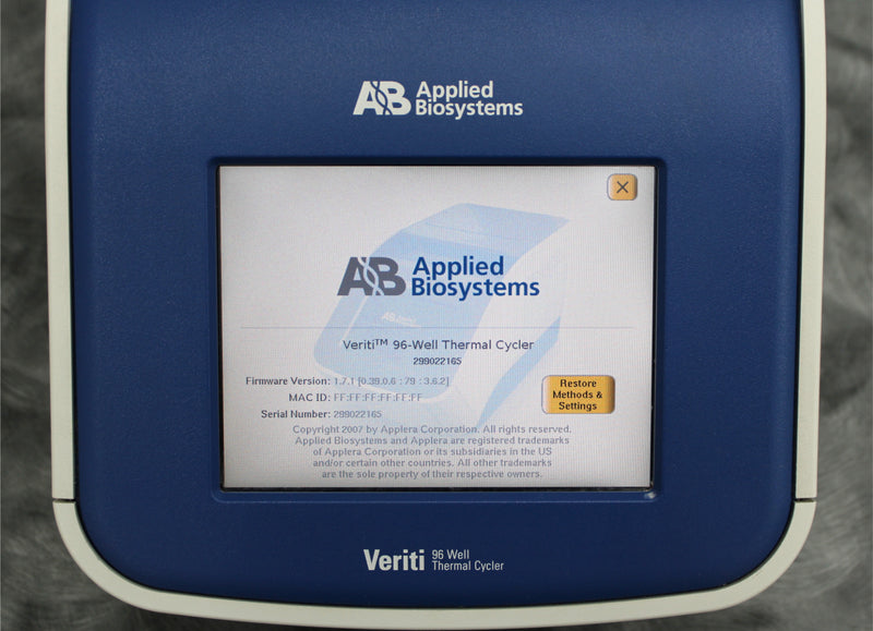 Applied Biosystems 9902 Veriti 96-Well PCR Thermal Cycler 4375786