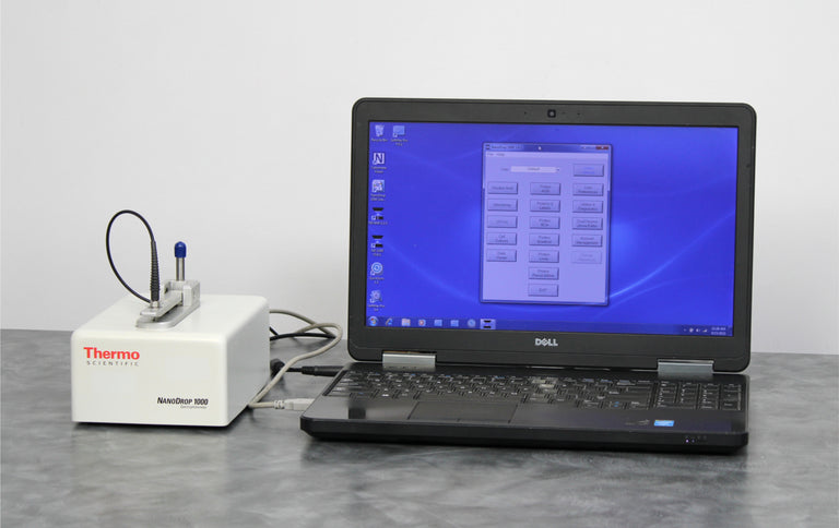 Thermo Scientific NanoDrop 1000 UV/Vis Spectrophotometer with Laptop