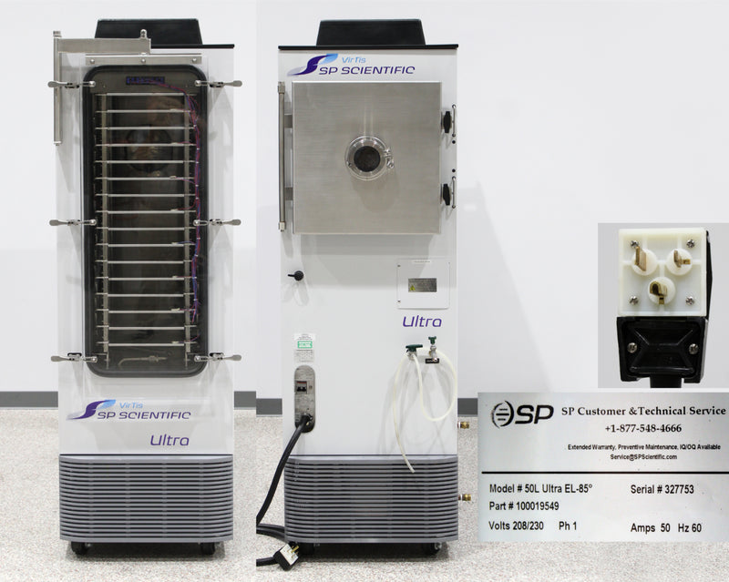 SP Scientific VirTis 50L Ultra EL-85° Pilot Freeze Dryer with LyoS 2.0