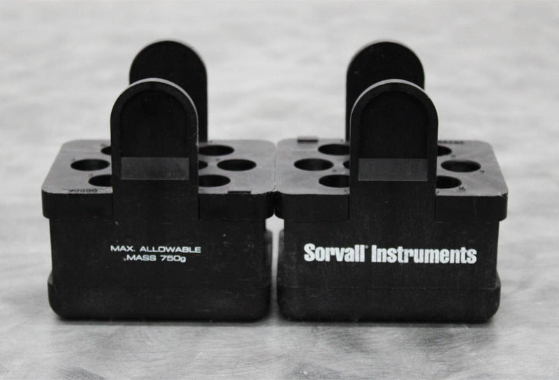 x2 Sorvall 10 x 15mL Centrifuge Swing Bucket Rotor Adapters 00884