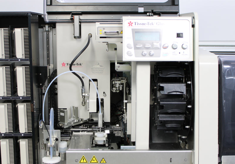 Sakura Tissue-Tek Prisma-A1D Stainer Glas g2 Coverslipper AutoSection Microtome