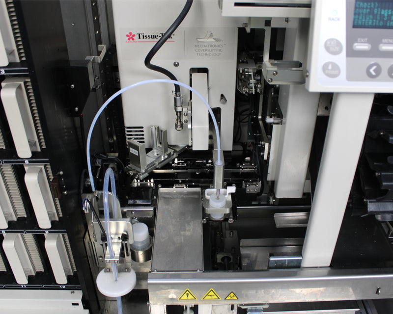 Sakura Tissue-Tek Prisma-A1D Stainer Glas g2 Coverslipper AutoSection Microtome