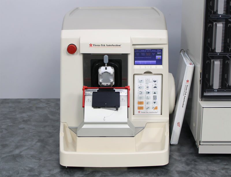 Sakura Tissue-Tek Prisma-A1D Stainer Glas g2 Coverslipper AutoSection Microtome