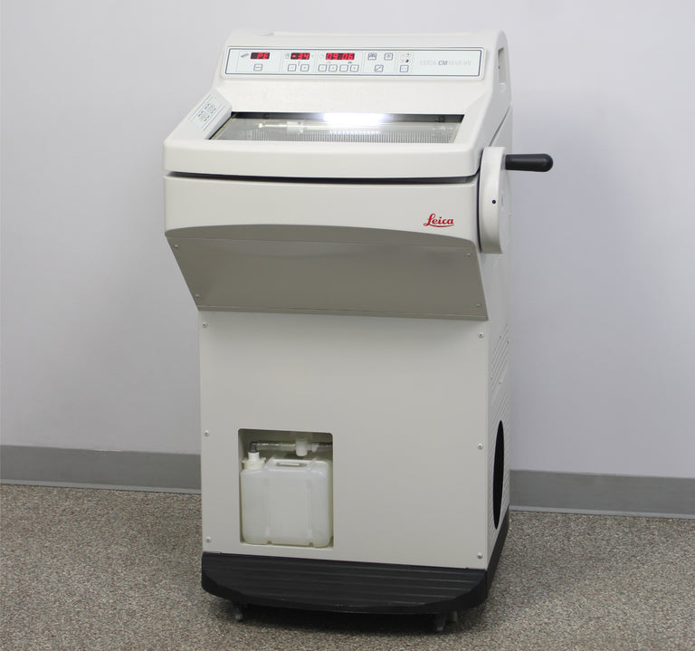 Leica CM1850 UV-3-1 Microtome Cryostat 047140225 with Blade Holder