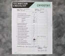 Thermo Scientific Microm HM 550 PD Microtome Cryostat Technician Checklist