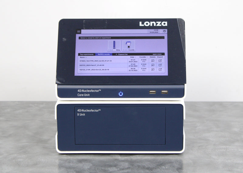 Lonza 4D-Nucleofector Cell Transfection System Core Unit with X Unit