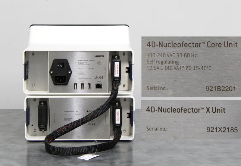 Lonza 4D-Nucleofector Cell Transfection System Core Unit with X Unit