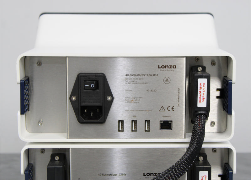 Lonza 4D-Nucleofector Cell Transfection System Core Unit with X Unit