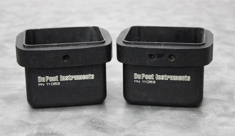 x2 DuPont 11053 Centrifuge Rotor Swing Buckets for H1000B or RTH-250 Rotors