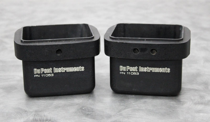 x2 DuPont 11053 Centrifuge Rotor Swing Buckets for H1000B or RTH-250 Rotors