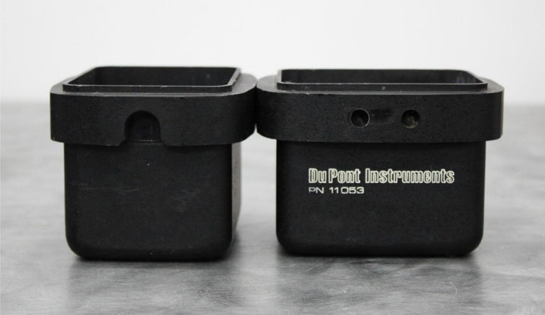 x2 DuPont 11053 Centrifuge Rotor Swing Buckets for H1000B or RTH-250 Rotors
