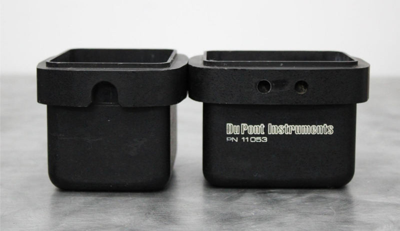 x2 DuPont 11053 Centrifuge Rotor Swing Buckets for H1000B or RTH-250 Rotors