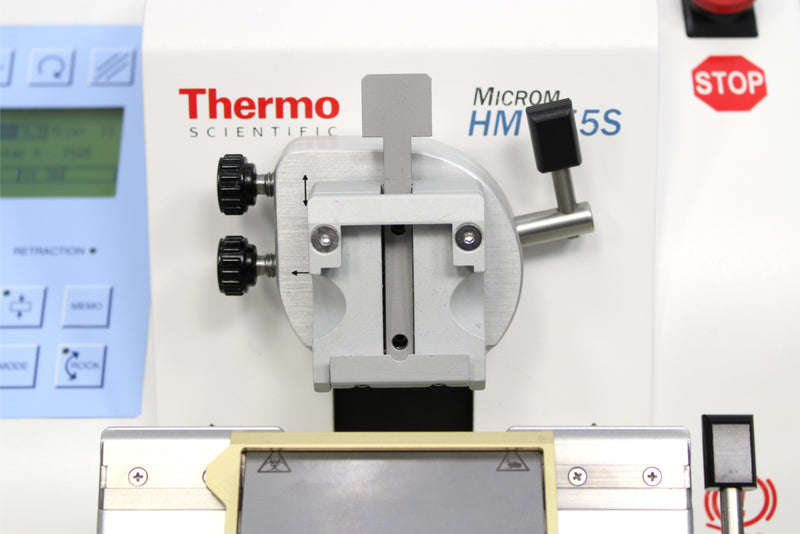 Thermo Scientific Microm HM355S Rotary Microtome 905200 with Blade Holder