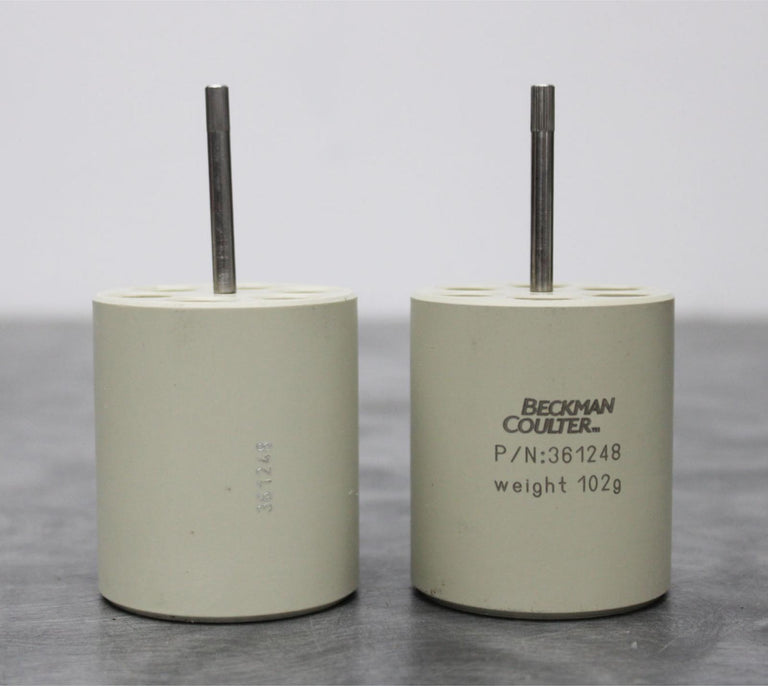 x2 Beckman Coulter 361248 Centrifuge Rotor Adapter 14.5mm x 62mm for S4180 Rotor